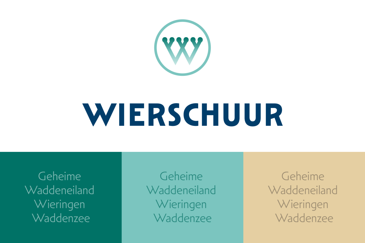 Wierschuur logo en kleurenpalet